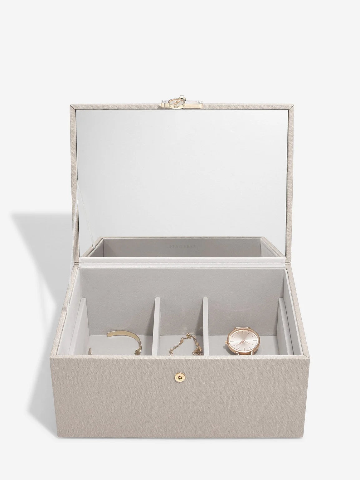 Stackers Luxe Klassieke Juwelendoos Taupe