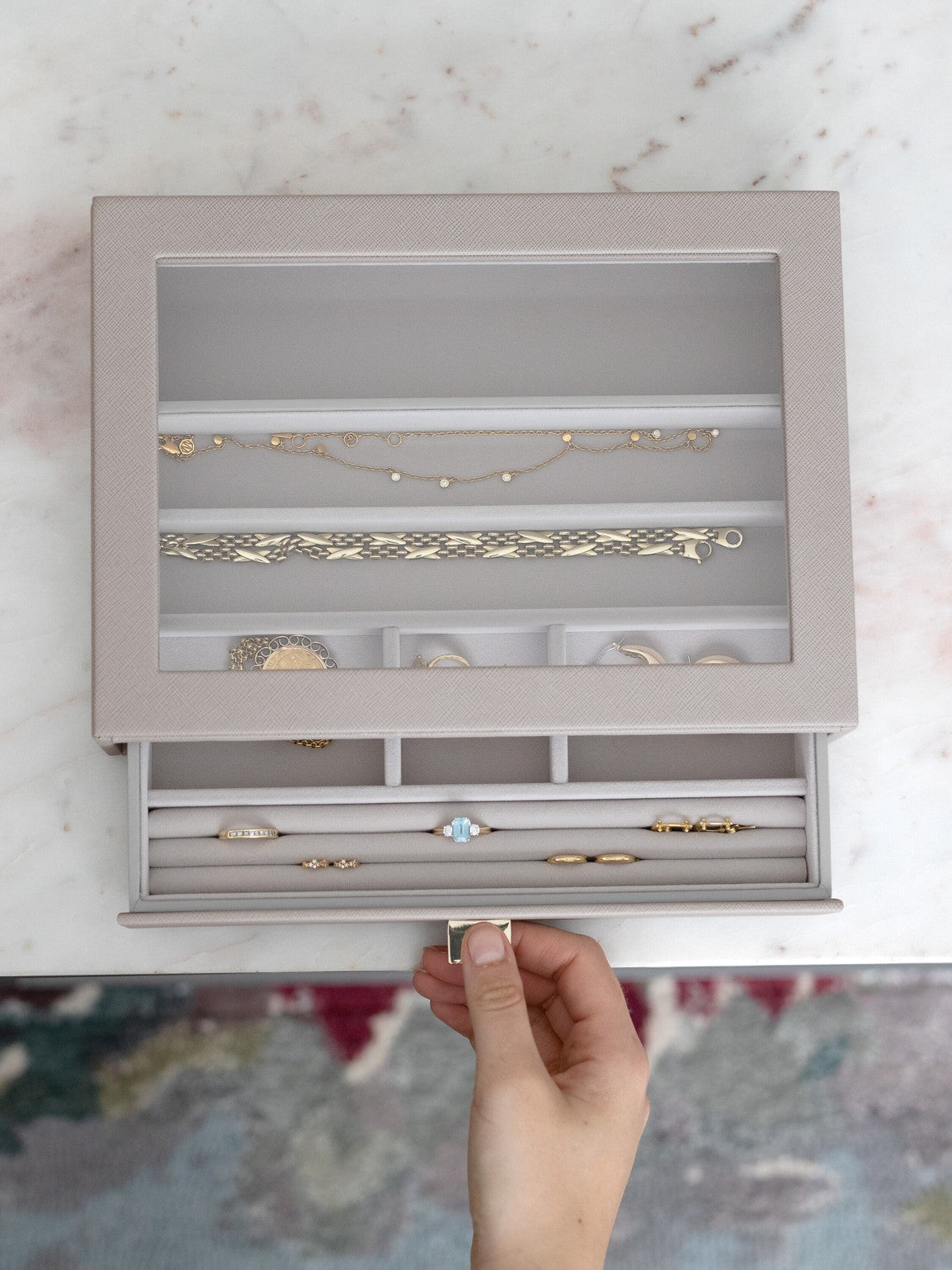 Stackers Klassieke Display Lade Taupe