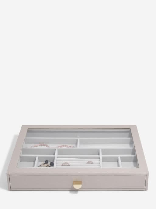 Stackers XL Ringen & Armbandenlade Display Taupe - Mystackers