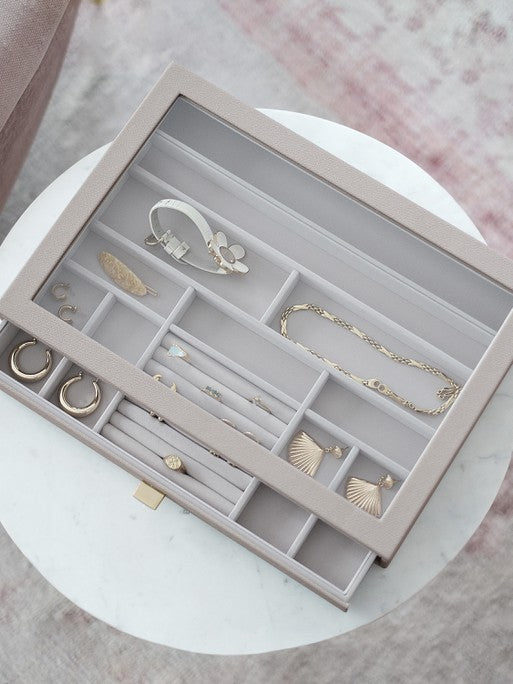 Stackers XL Ringen & Armbandenlade Display Taupe