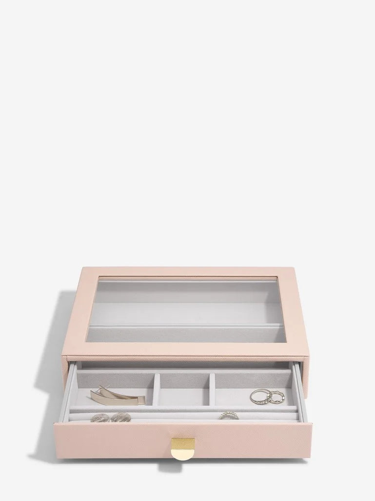 Stackers Klassieke Display Juwelendoos Set van 3 Roze