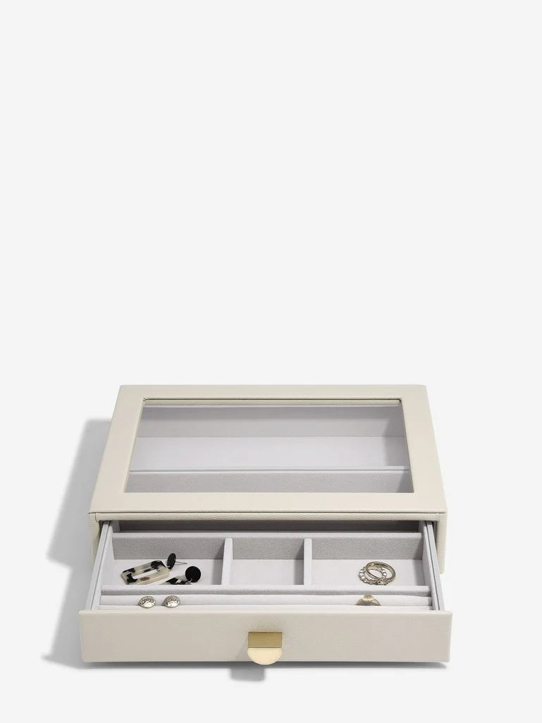 Stackers Klassieke Display Juwelendoos Set van 3 Havermout