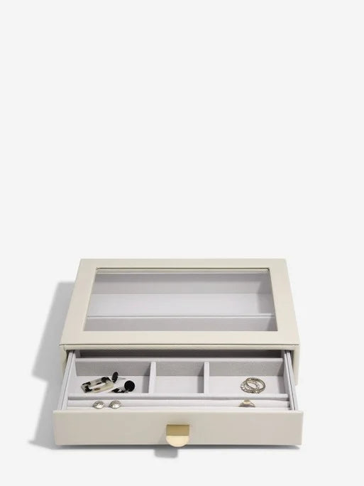 Stackers Klassieke Display Juwelendoos Set van 4 Havermout