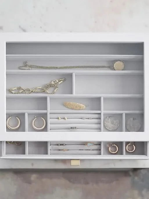 Stackers XL Ringen & Armbandenlade Display Wit - Mystackers