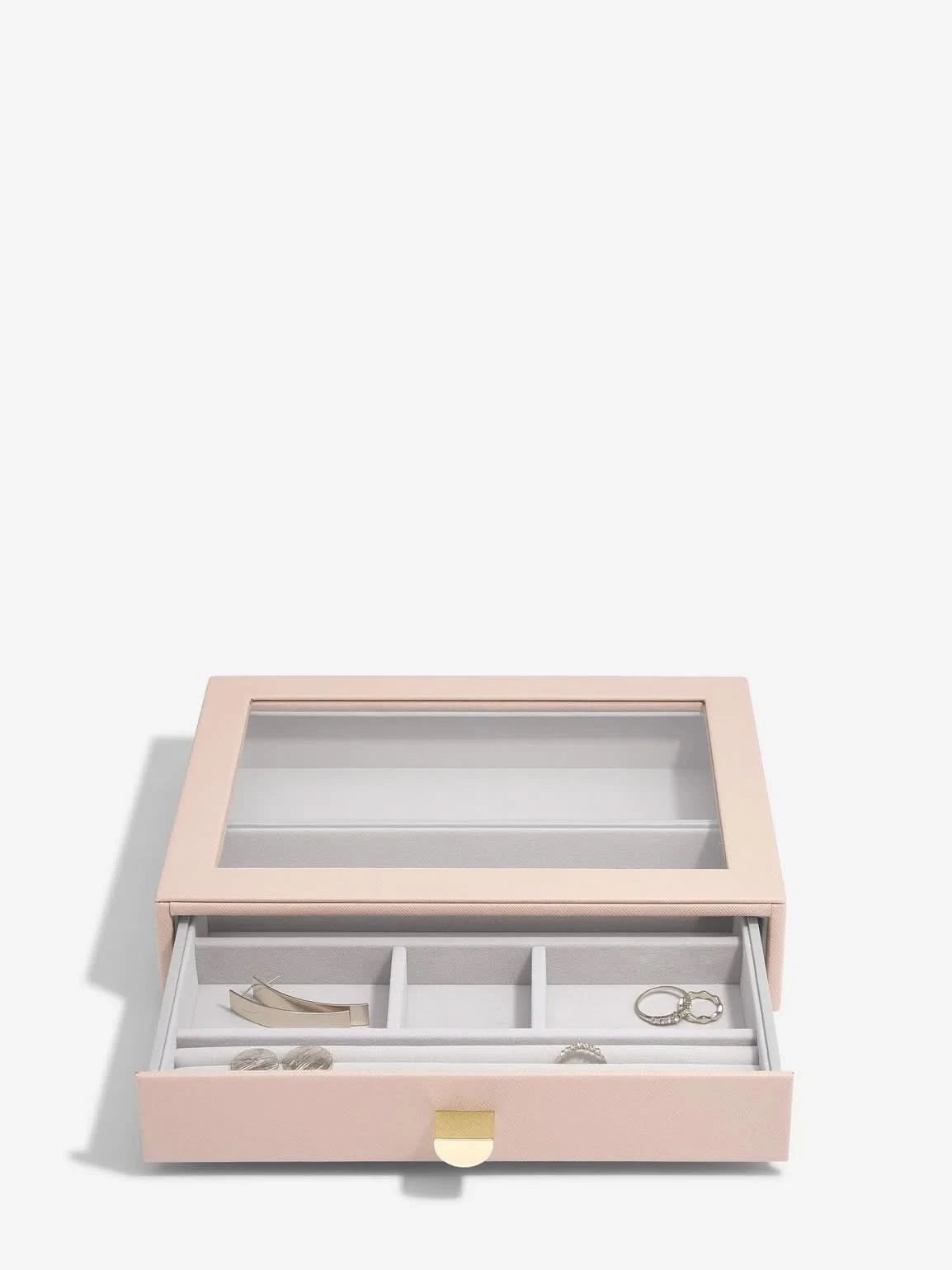 Stackers Klassieke Display Juwelendoos Set van 2 Roze - Mystackers