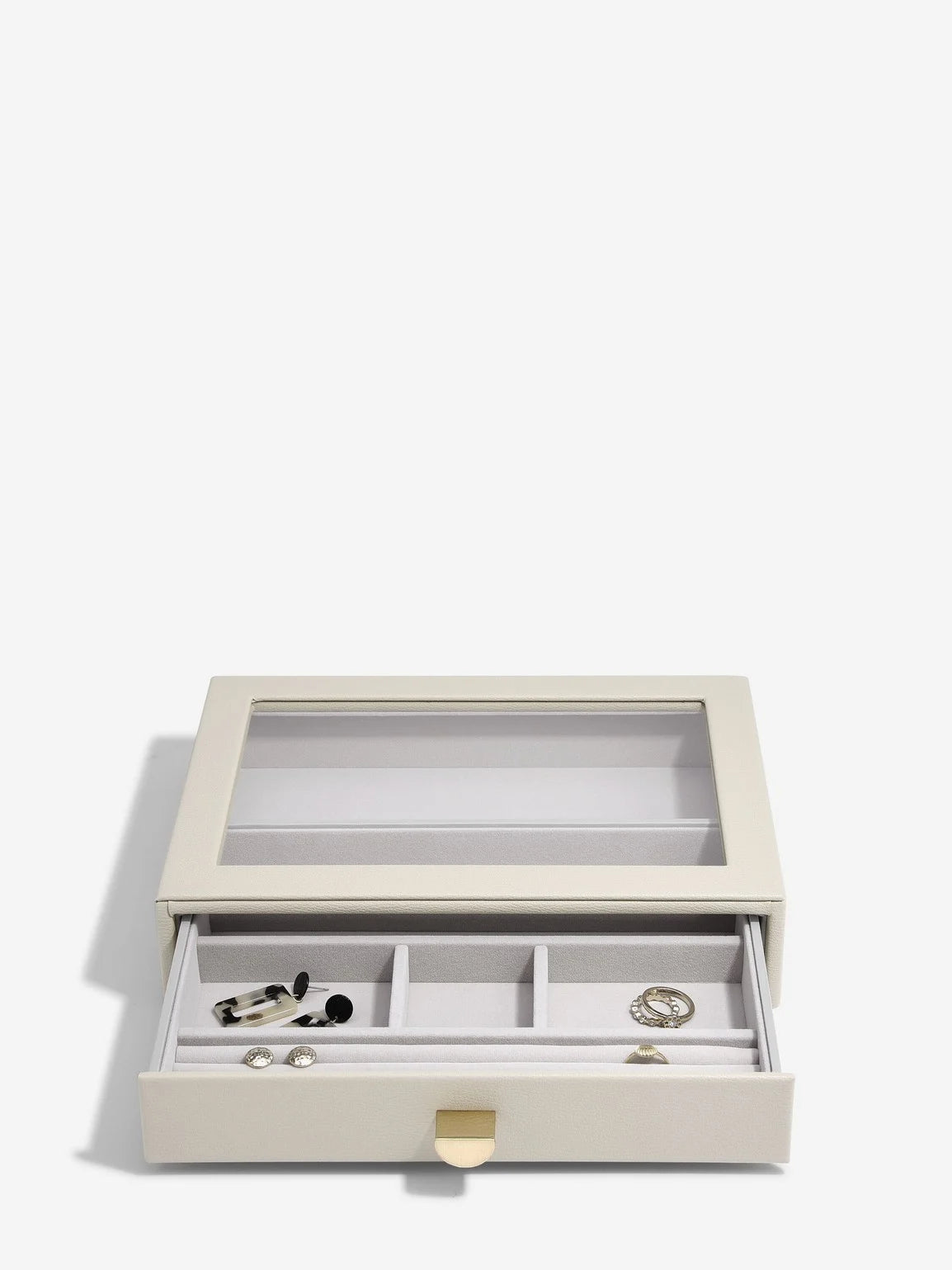 Stackers Klassieke Display Juwelendoos Set van 2 Havermout