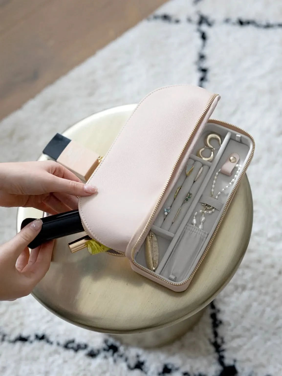 Stackers Cosmetica & Juwelentas Roze - Mystackers