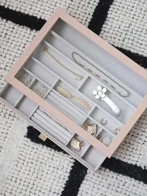 Stackers XL Ringen & Armbandenlade Display Roze - Mystackers