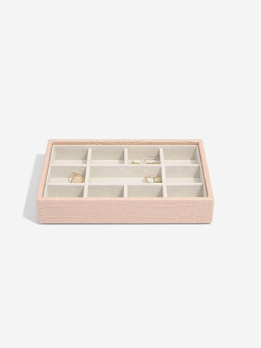 Stackers Mini Sieradenlaag Roze Croco - Mystackers