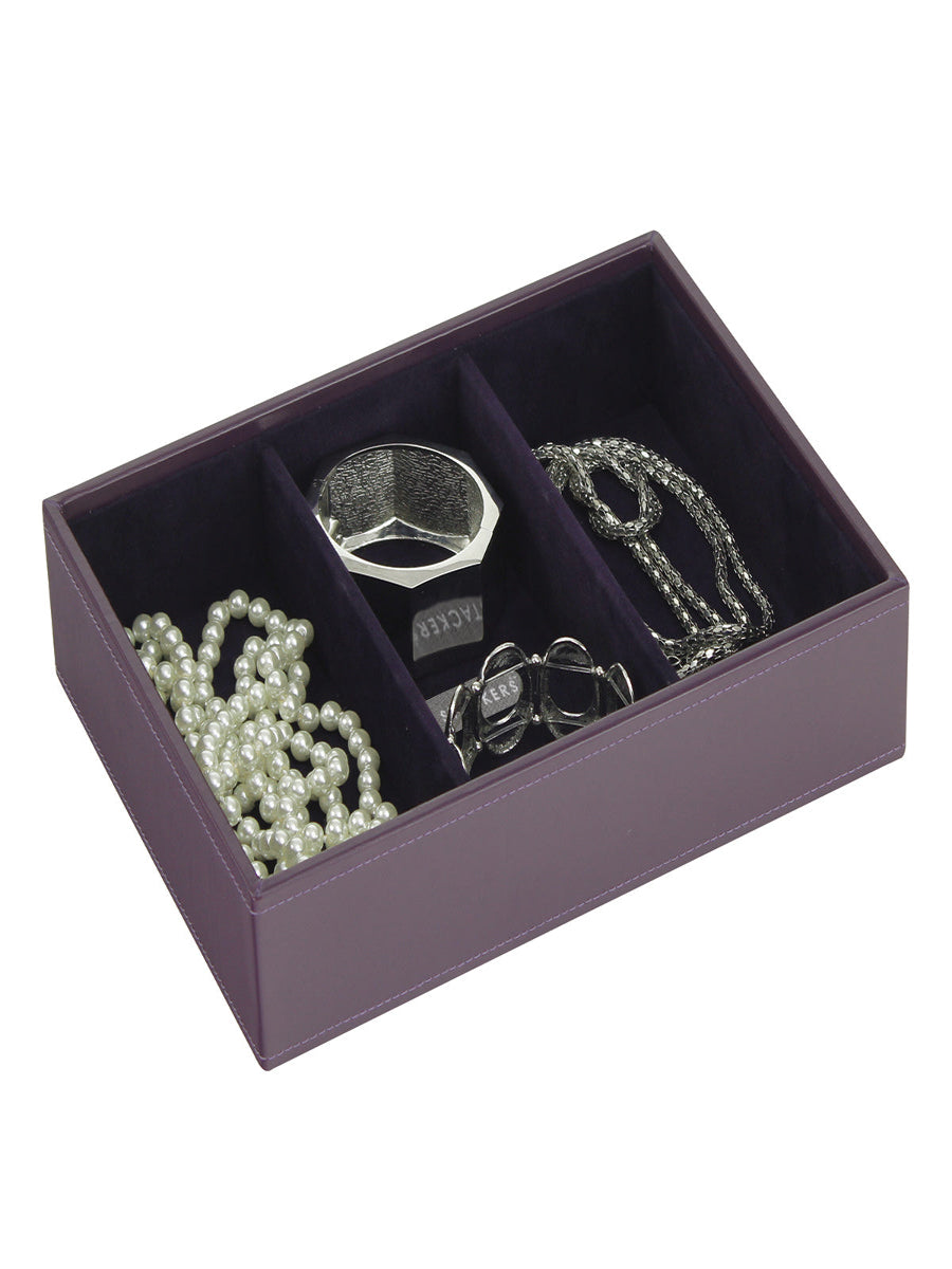 Stackers Horloge & Accessoirelaag voor Klassieke Juwelendoos Paars