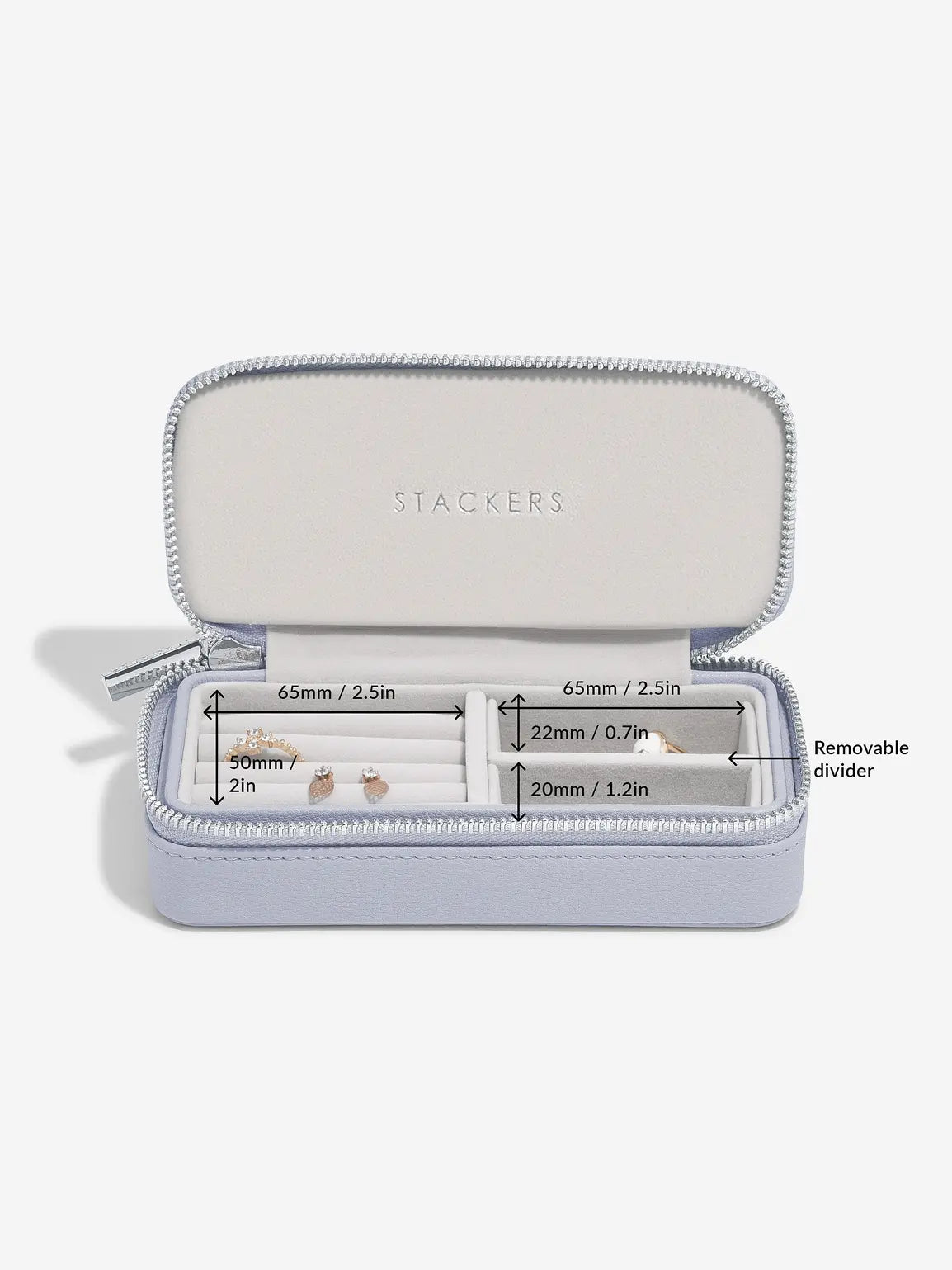 Stackers Medium Travel box Lavender