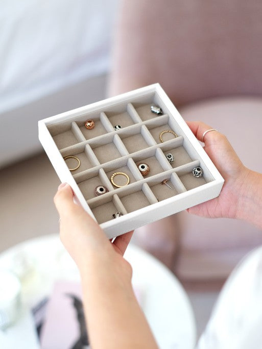 Stackers Charm Jewelry Layer White