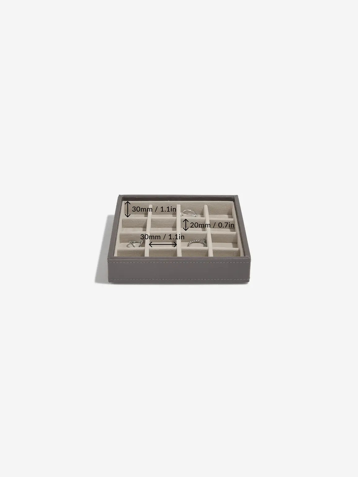 Stackers Charm Jewelry Layer Soft Brown