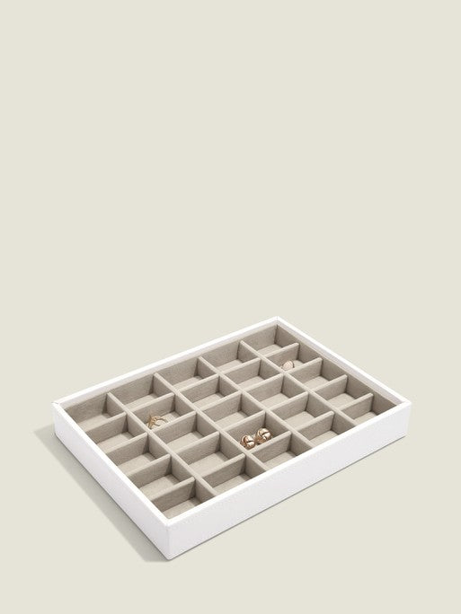 Stackers Small Jewelry Layer for Classic Jewelry Box White