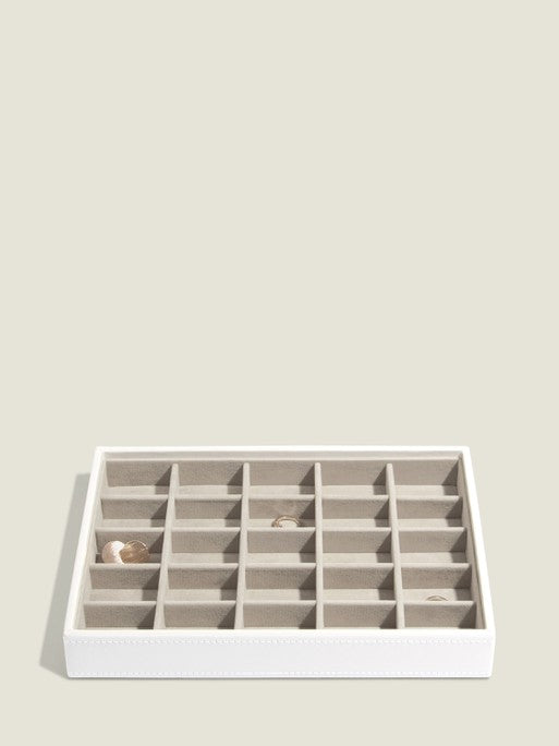 Stackers Small Jewelry Layer for Classic Jewelry Box White