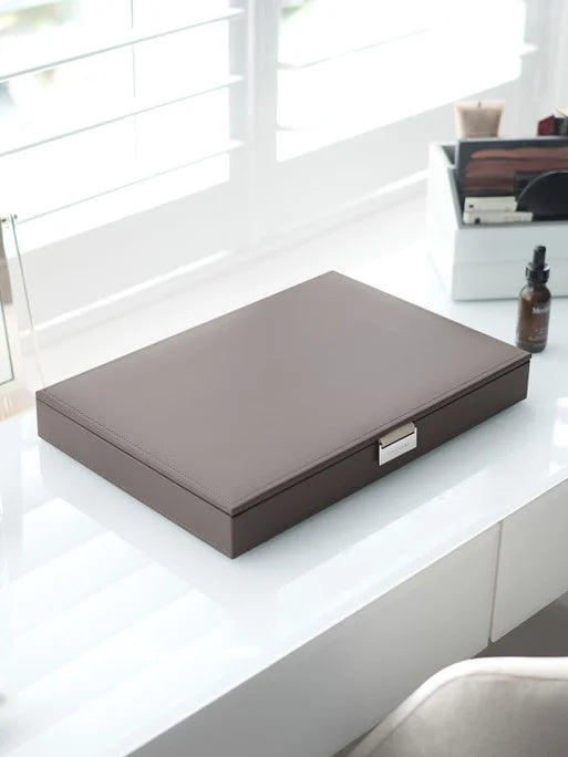 Stackers Lid for XL Jewelry Box Soft Brown