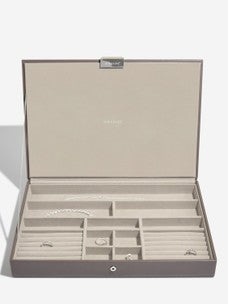 Stackers XL Jewelry Box Set of 3 Soft Brown