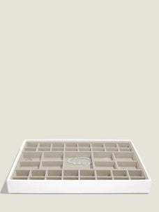 Stackers XL Jewelry Box Set of 3 White