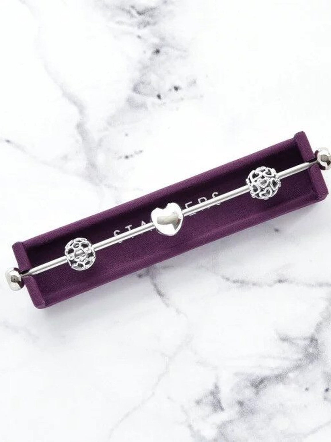 Stackers Charm Bar Paars