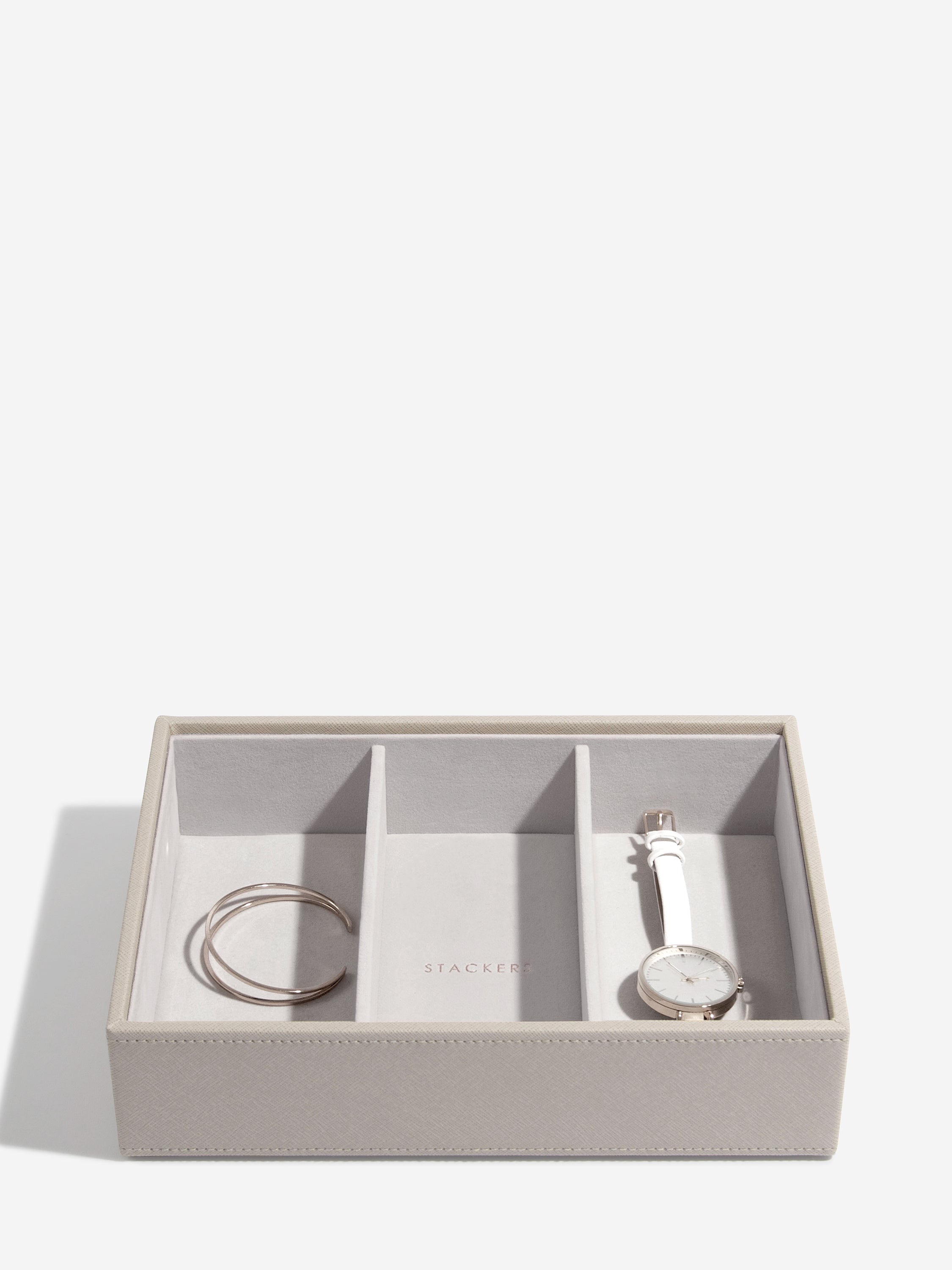 Stackers Klassieke Juwelendoos Set van 5 Taupe
