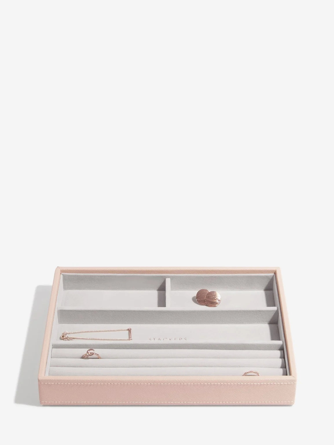 Stackers Classic Jewellery Box Set of 4 Pink
