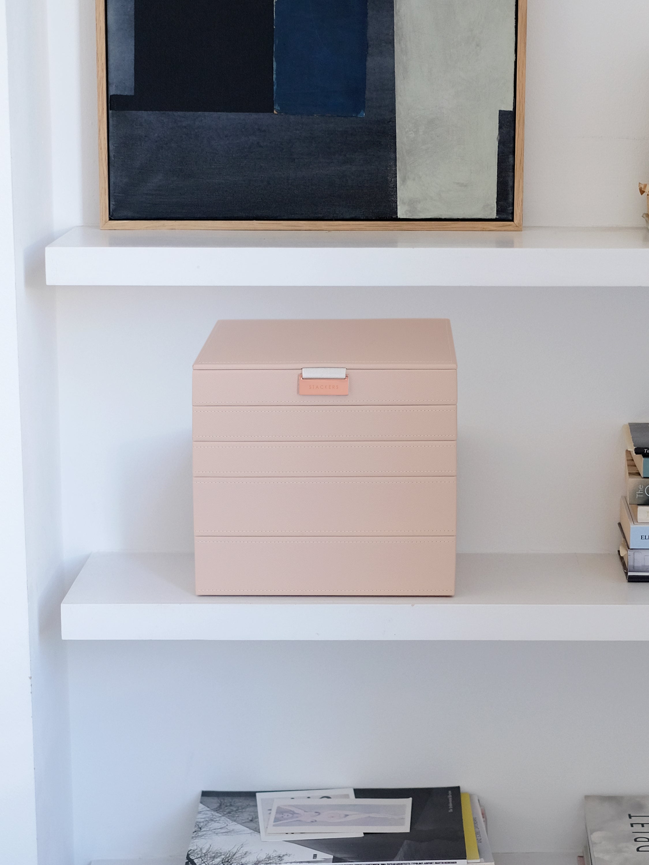Stackers Klassieke Juwelendoos Set van 5 Roze