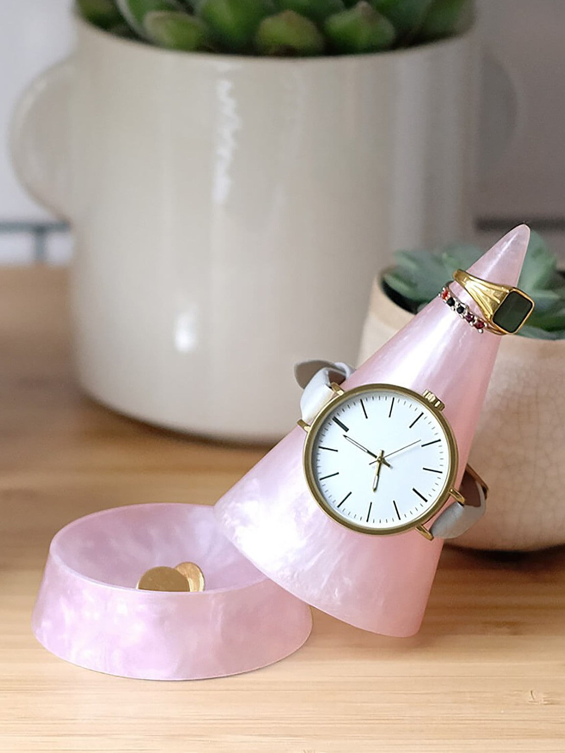 Stackers Cone Pink Quartz