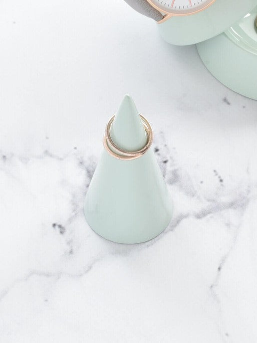 Stackers small Cone Marble Blue