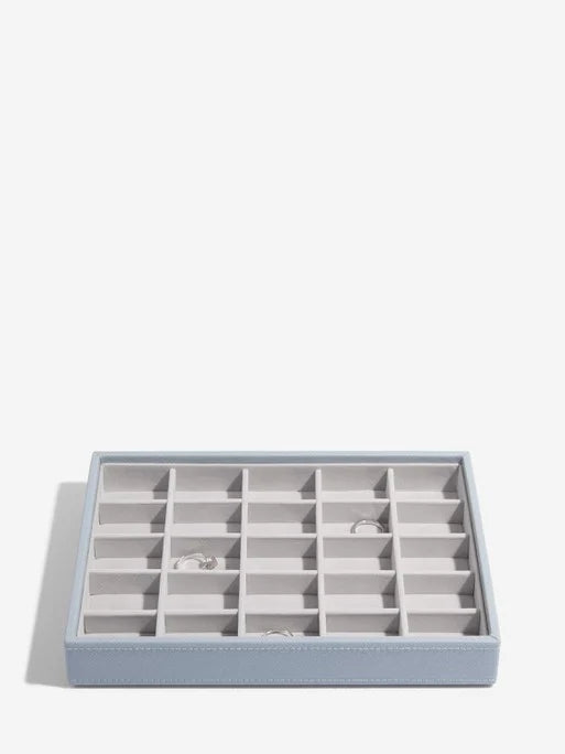 Stackers Small Jewelry Layer for Classic Jewelry Box Blue
