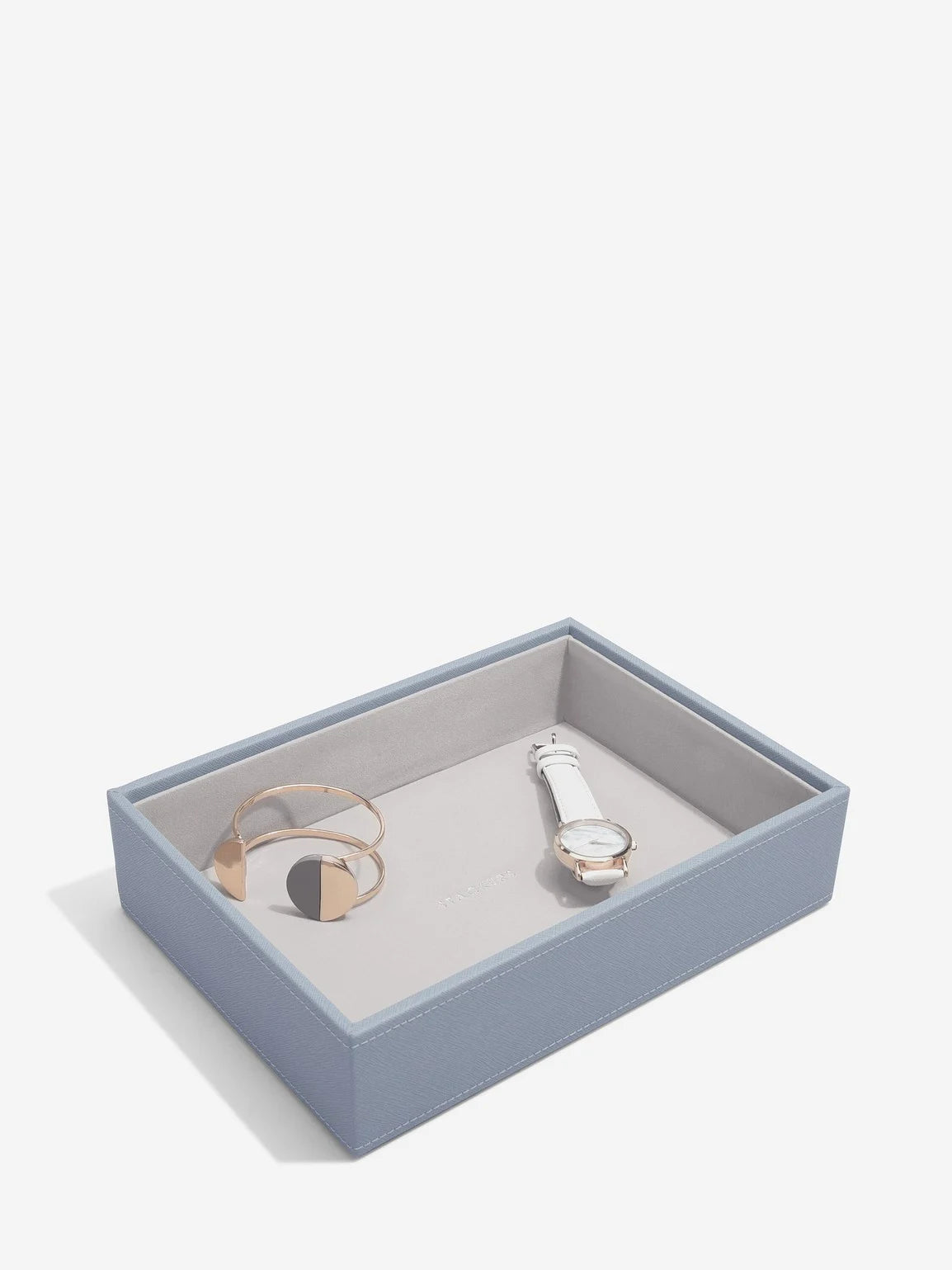 Stackers Deep Jewelry Layer for Classic Jewelry Box Blue