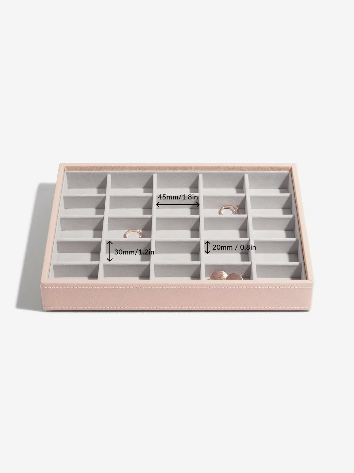 Stackers Small Jewelry Layer for Classic Jewelry Box Pink