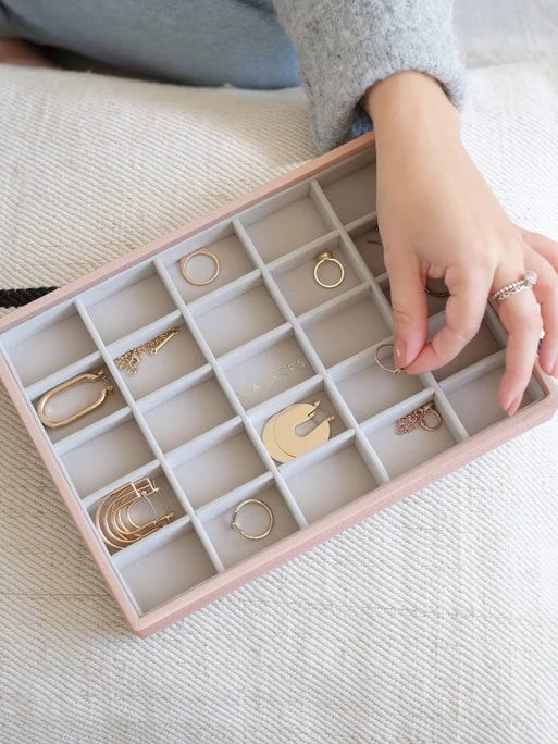 Stackers Small Jewelry Layer for Classic Jewelry Box Pink