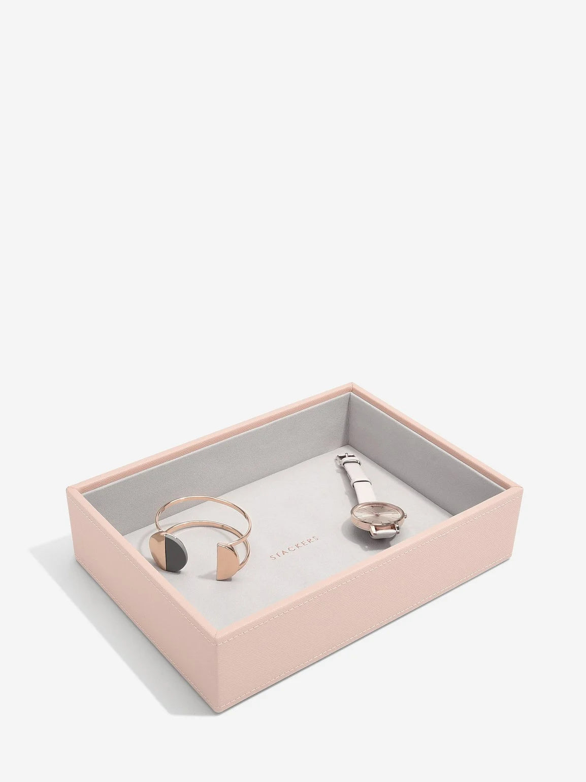 Stackers Deep Jewelry Layer for Classic Jewelry Box Pink