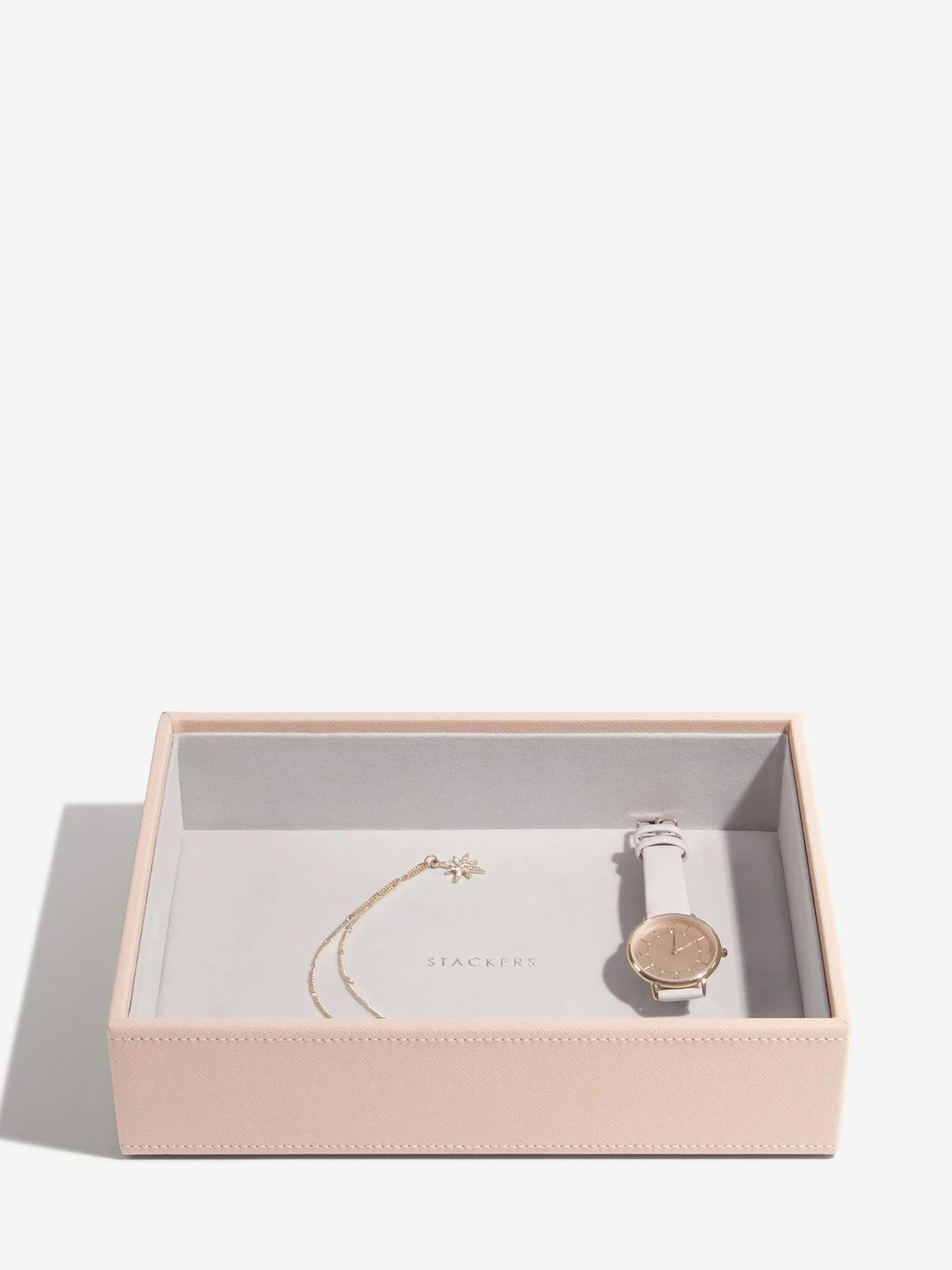 Stackers Deep Jewelry Layer for Classic Jewelry Box Pink
