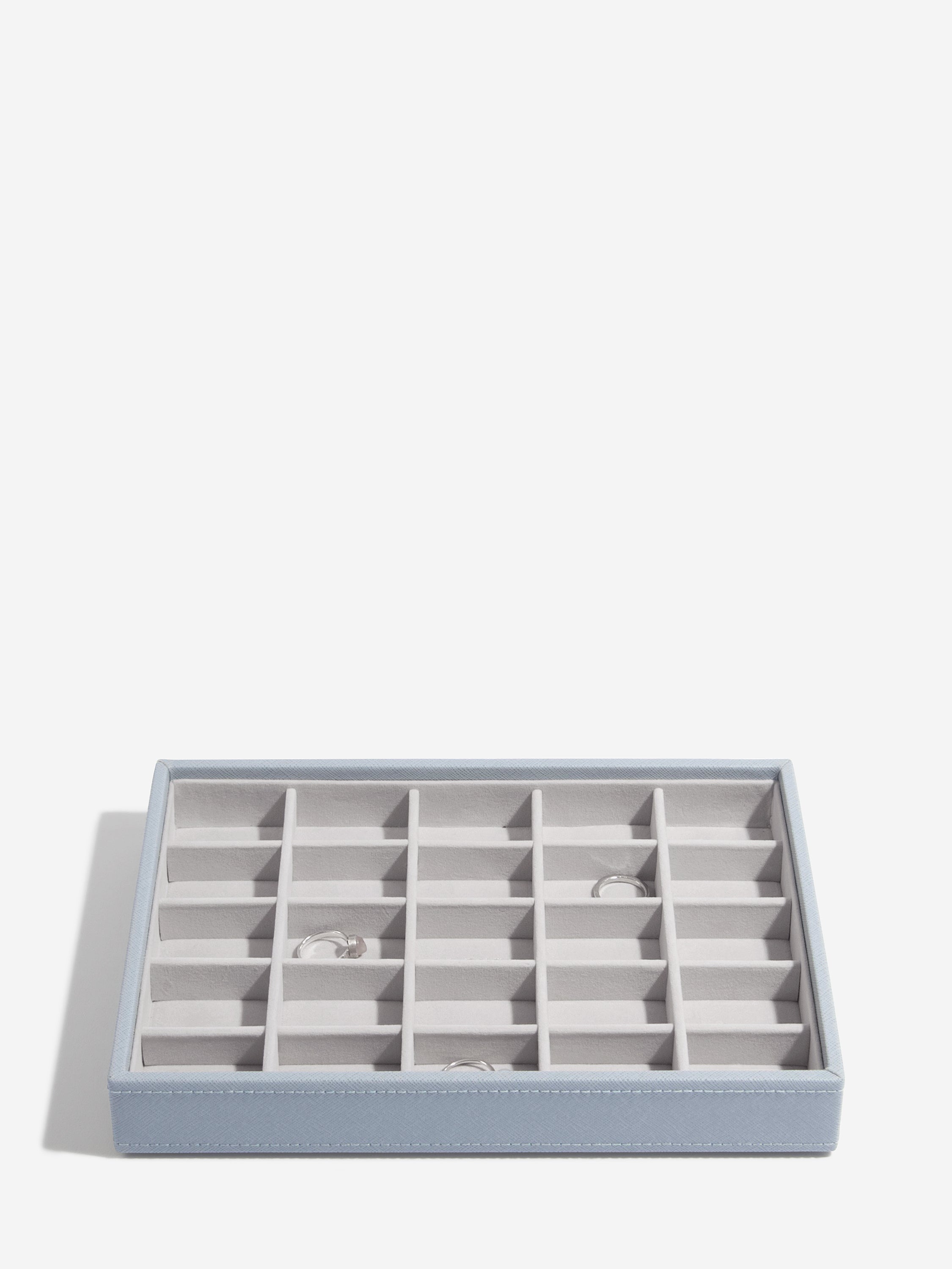 Stackers Klassieke Juwelendoos Set van 3 Blauw