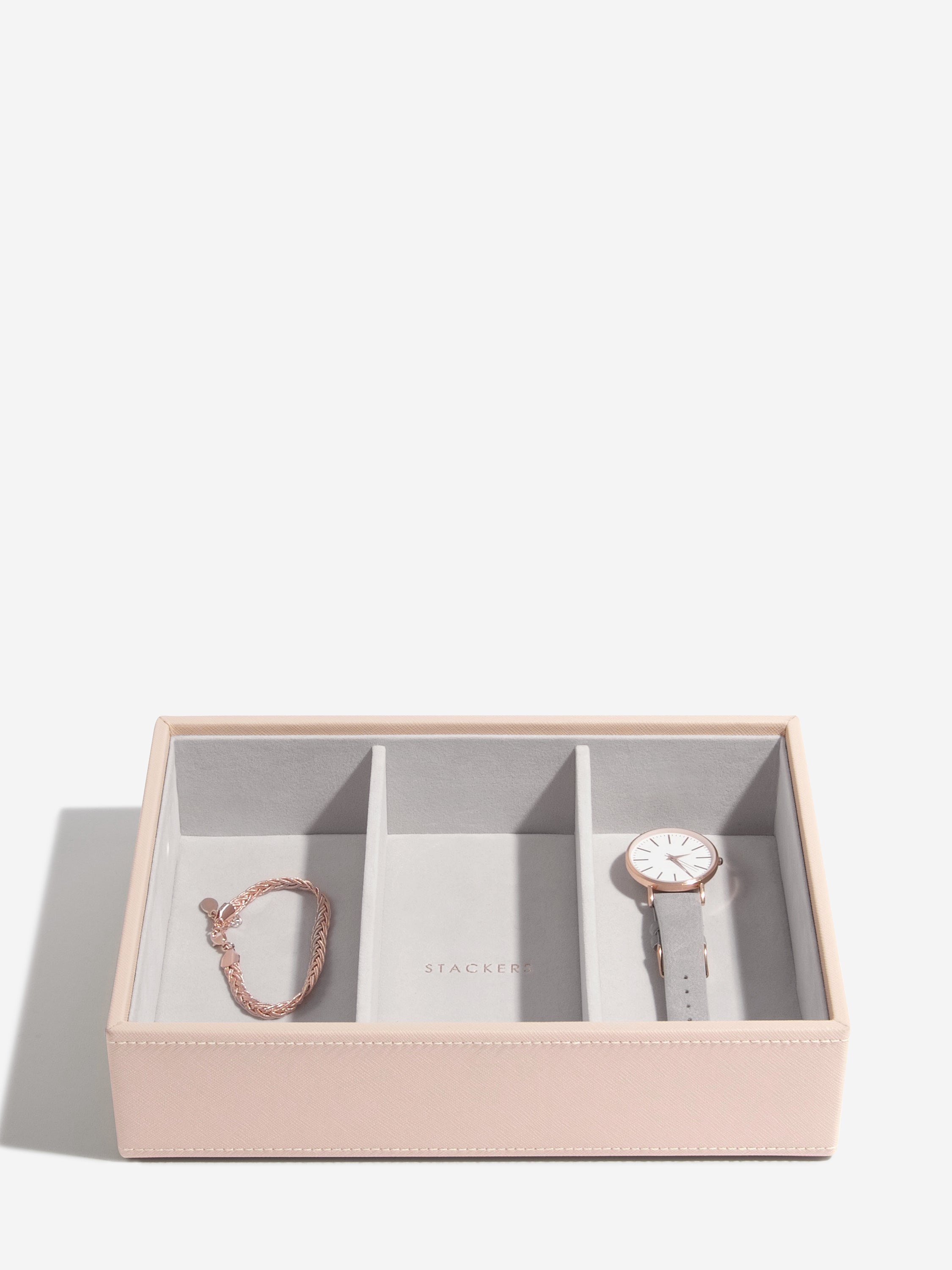 Stackers Klassieke Juwelendoos Set van 3 Roze