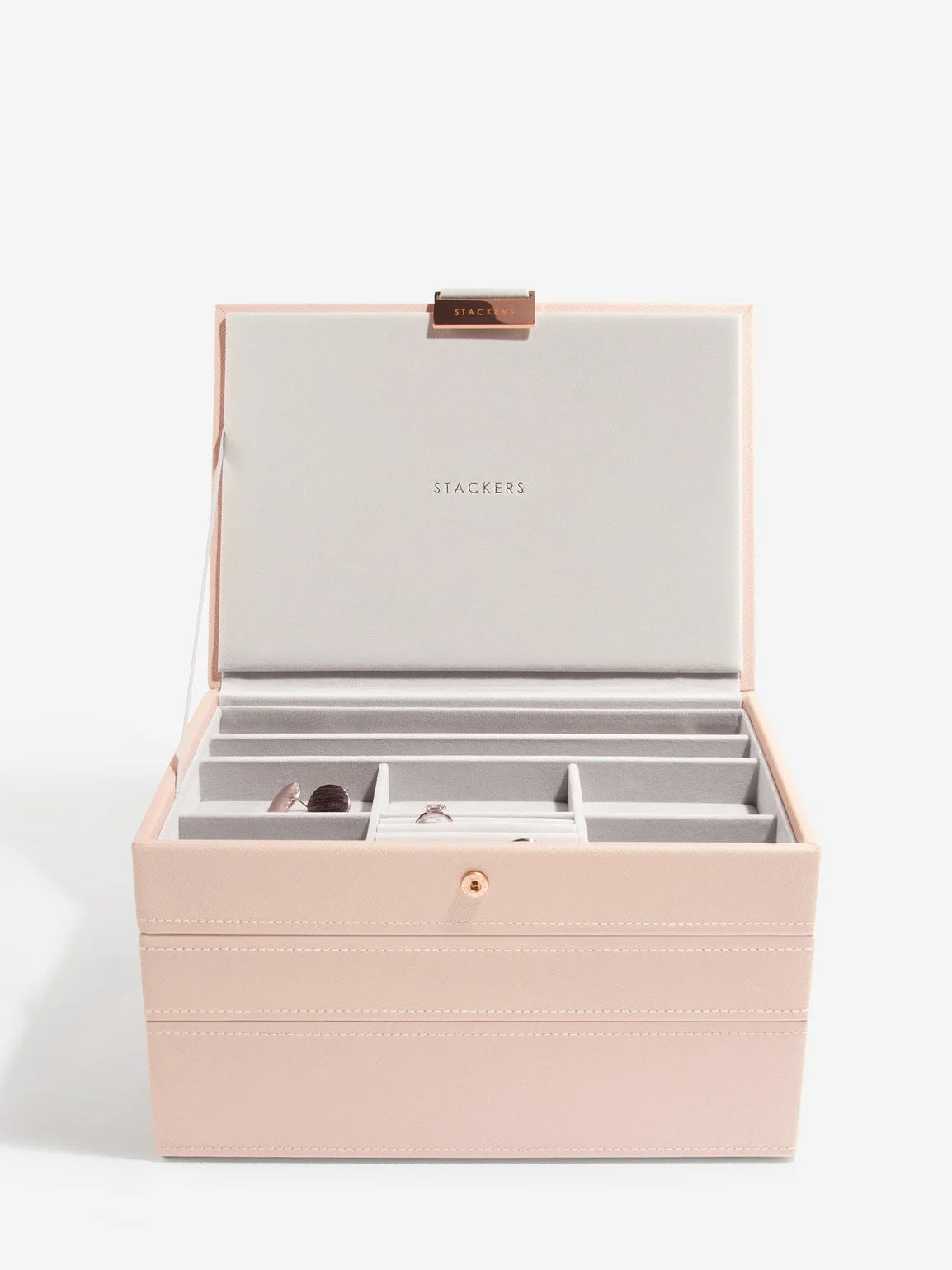 Stackers Klassieke Juwelendoos Set van 3 Roze
