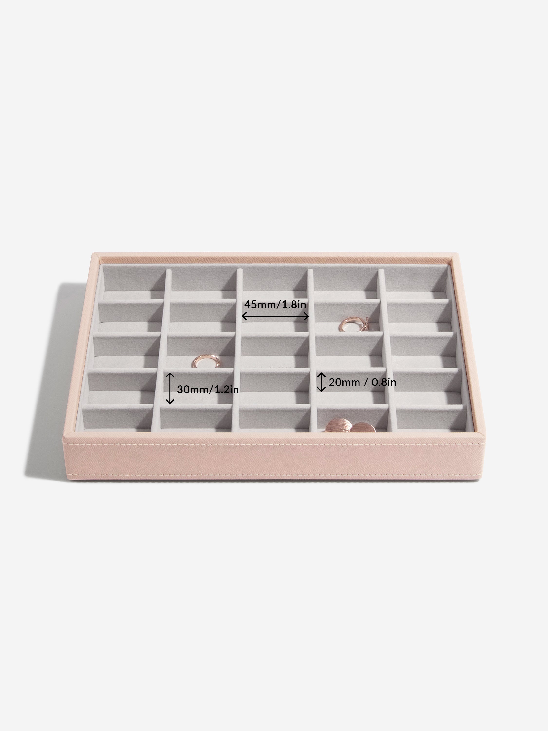 Stackers Klassieke Juwelendoos Set van 3 Roze