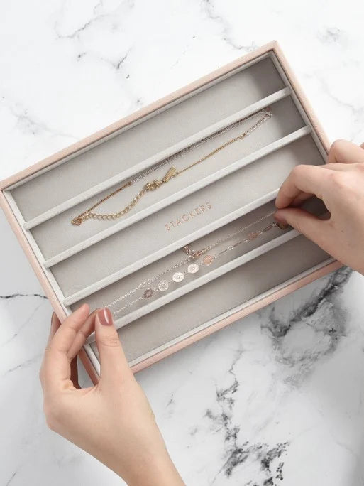 Stackers Necklace Layer for Classic Jewelry Box Pink