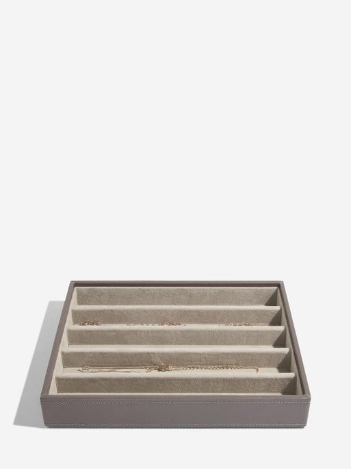 Stackers Necklace Layer for Classic Jewelry Box Soft Brown