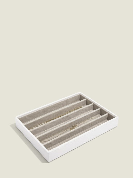 Stackers Necklace Layer for Classic Jewelry Box White