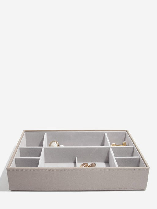 Stackers XL Horloge- & Accesoirelaag Taupe