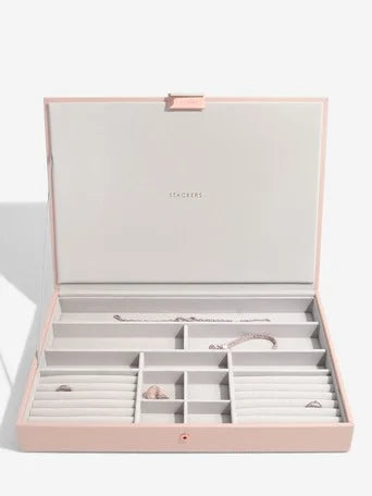 Stackers XL Jewelry Box Set of 3 Pink