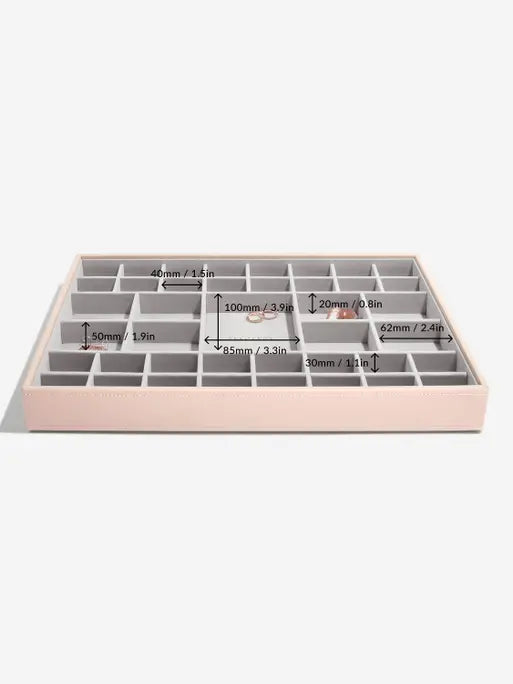 Stackers XL Jewelry Box Set of 3 Pink