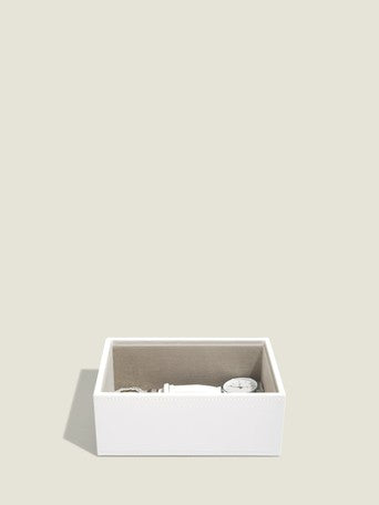 Stackers Mini Jewelry Box Set of 2 White &amp; Pink