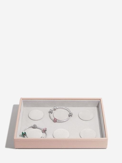 Stackers Armbandenlaag voor Klassieke Juwelendoos Roze
