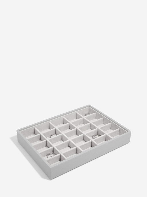 Stackers Small Jewelry Layer for Classic Jewelry Box Gray