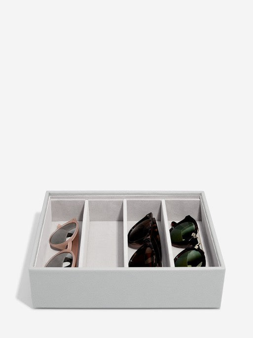 Stackers Bril & Accessoires-laag voor Klassieke Juwelendoos Grijs