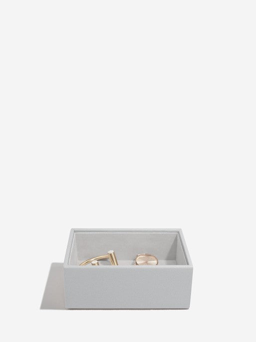 Stackers Mini Horloge & Accessoirelaag Grijs