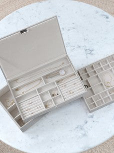 Stackers XL Juwelendoos set van 3 Grijs